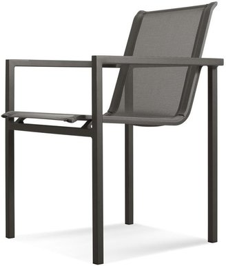 2modern	(Us) Blu Dot Skiff Outdoor Stacking Chair in Carbon