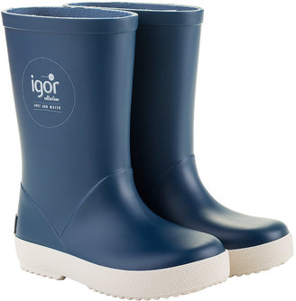 Igor Navy Splash Rain Boot