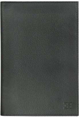 Bugatti EB Black Leather Passport Wallet