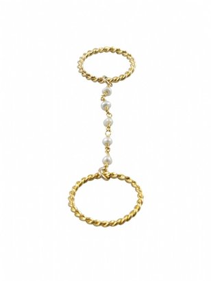 Alexandra Beth Designs Beaded Chain Ring