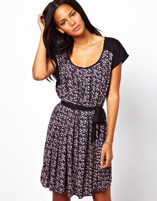Only Dress In Blur Print