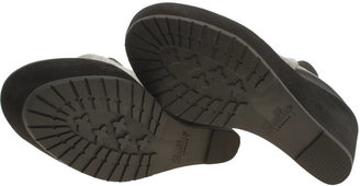 Shellys Womens Grey & Black Campalto Boots