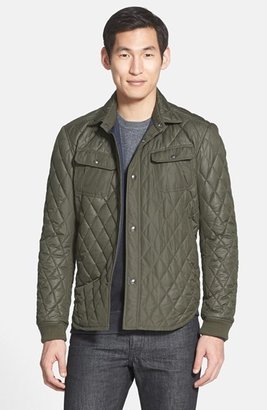 Vince 'CPO' Diamond Quilted Trim Fit Jacket