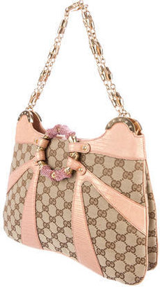 Gucci Lizard Shoulder Bag