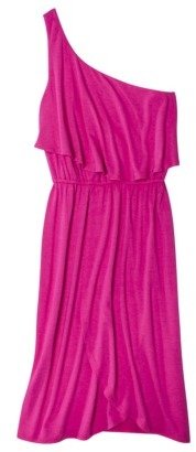 Mossimo Petites One-Shoulder Tulip Dress - Assorted Colors
