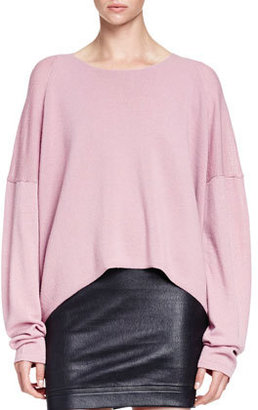 Helmut Lang Oversized Pullover W/ Dropped Sleeves