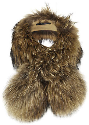Max Mara Weekend Raccoon Fur Collar