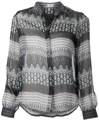 L'Agence printed blouse