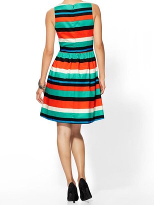 Pim + Larkin Candy Striped Dress