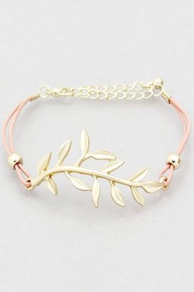 Pink Branch Bracelet