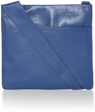 Radley Pocketbag large blue crossbody leather bag