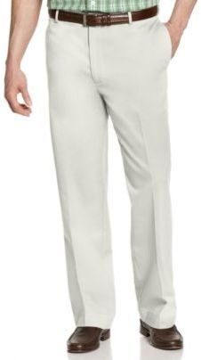 Izod Big and Tall Wrinkle Free Legacy Chino Flat Front Pants