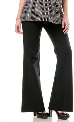 A Pea in the Pod Secret Fit Belly® Twill Back Pockets Fit And Flare Maternity Pants