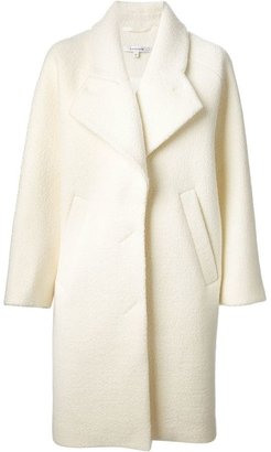 Carven oversized curly coat