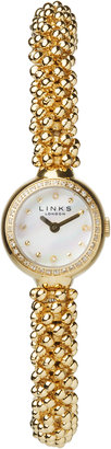 Links of London Effervescence Star Sapphire Yellow Gold Watch