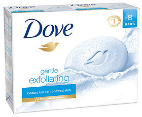 Dove Beauty Bar Gentle Exfoliating, 8 pk