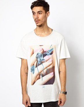Diesel Limited Edition 10:55 T-Shirt By Jeffrey Meyer - white