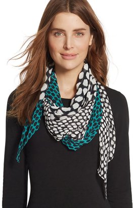 Chico's Blocked Dots Scarf
