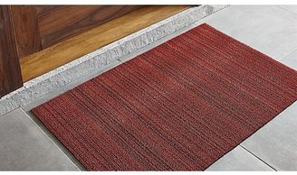 Crate & Barrel Chilewich ® Red Striped 20"x36" Doormat