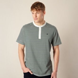 Hammond & Co. by Patrick Grant Designer green fine striped t-shirt