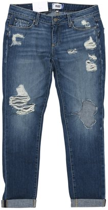 Paige Blue Cotton Jeans