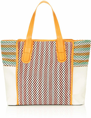 Topshop Woven Straw Tote