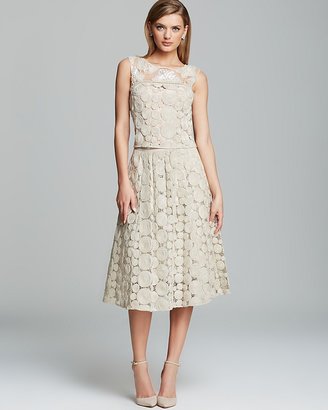 Tracy Reese Top - Raffia Lace Embellished