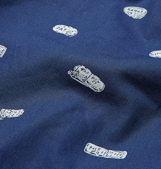 Sleepy Jones Marcel Sleeping Pill-Printed Cotton Pyjama Trousers