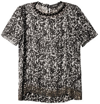 Isabel Marant Owen leopard-print blouse