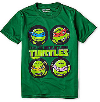 JCPenney Novelty T-Shirts Teenage Mutant Ninja Turtles Graphic Poly Tee - Boys 6-18