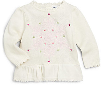 Hartstrings Infant's Embroidered Snowflake Sweater
