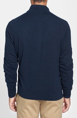 Cutter & Buck 'Shane' Argyle Half Zip Sweater (Big & Tall)