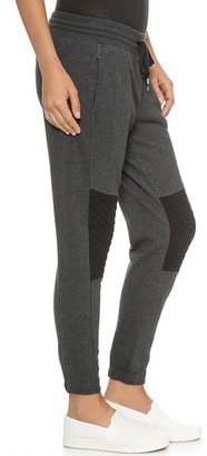 Vince Quilted Detail Sweatpants