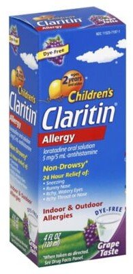 Claritin Children's Allergy 4 oz. Syrup in Grape