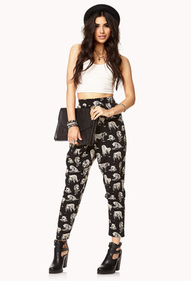 Forever 21 Total Tiger Trousers