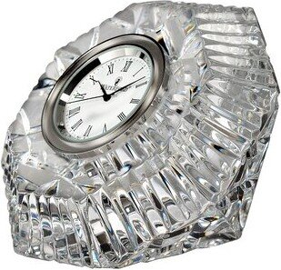 Waterford Lismore Diamond Clock 2.4 in