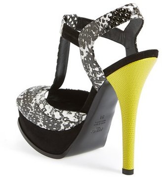 Fendi 'Fendista' T-Strap Platform Sandal (Women)