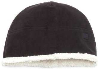 Isotoner Stretch Fleece Pull-On Hat with Sherpas of Spill