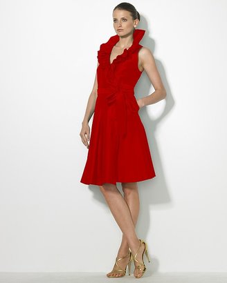 Lauren Ralph Lauren Dress "Abril" Sleeveless Wrap Dress