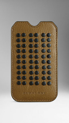 Burberry Studded Grainy Leather iPhone 5/5s Case