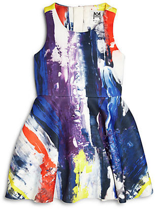 Milly Minis Toddler's & Little Girl's Graffiti Print Flounce Dress