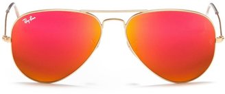 Ray-Ban 'Aviator Large Metal' mirror sunglasses