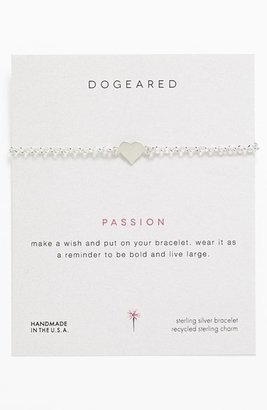 Dogeared 'Passion' Boxed Heart Charm Bracelet