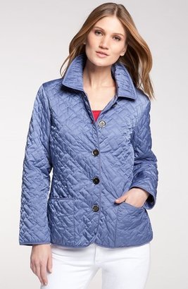 Cole Haan Short Quilted Jacket (Petite)