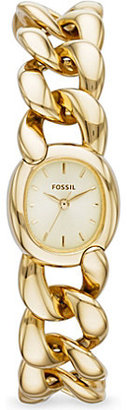 Fossil ES3460 Curator gold watch