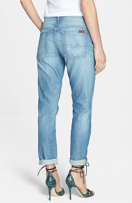 7 For All Mankind 'Josefina' Distressed Boyfriend Jeans (Authentic Pacific Grove)