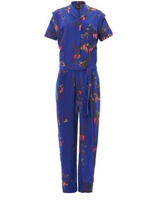Vivienne Westwood Firefly Mayan Orchid-print jumpsuit