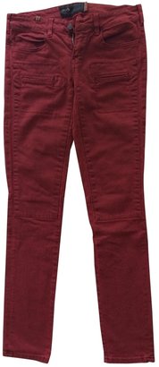 Notify Jeans Red Cotton Jeans