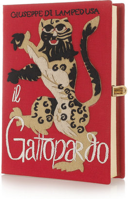 Olympia Le-Tan Il Gattopardo embroidered clutch