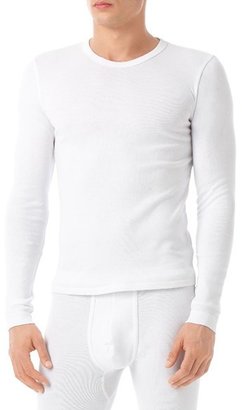 Calvin Klein Fitted Long Sleeve Crewneck Shirt